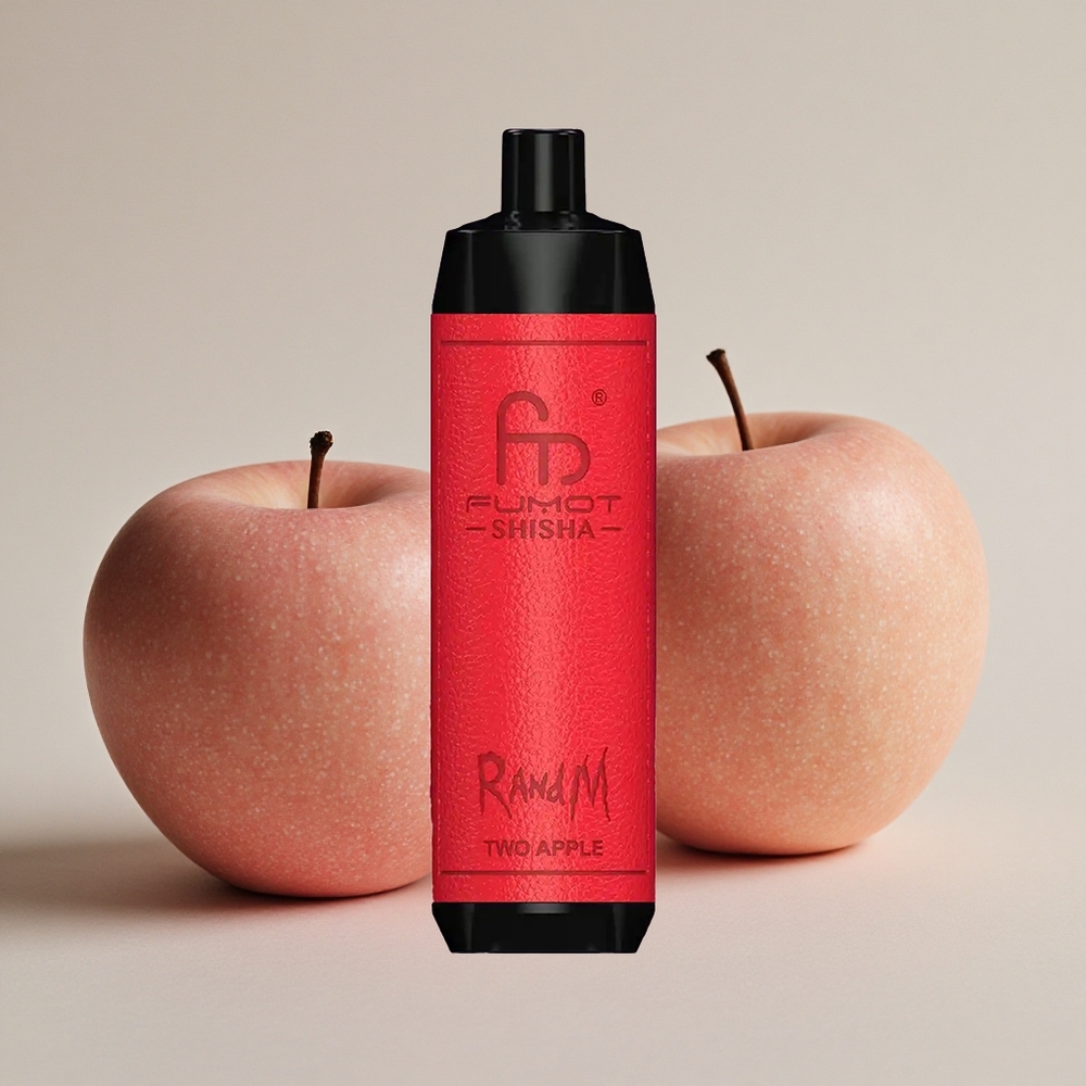 RandM Fumot Shisha 10000 Puffs 18ml E-liquid Capacity Two Apple