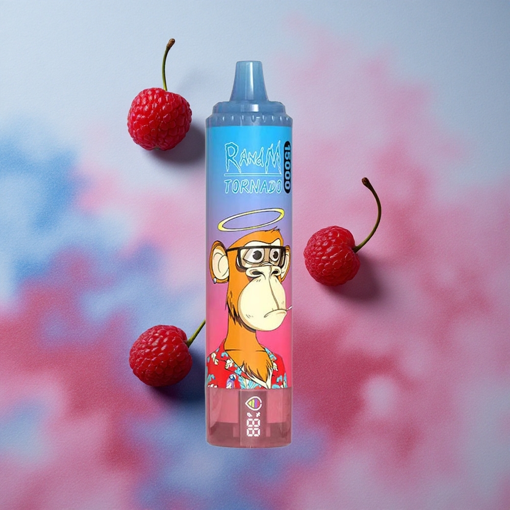 RandM Fumot Tornado 15000 Puffs 25ml E-liquid Capacity Blue Razz Cherry