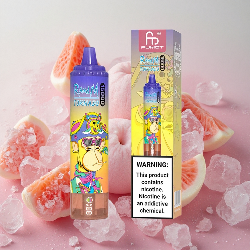 RandM Fumot Tornado 15000 Puffs 25ml E-liquid Capacity Cola Ice