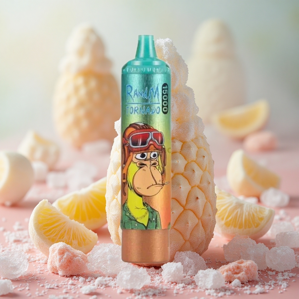 RandM Fumot Tornado 15000 Puffs 25ml E-liquid Capacity Iced Pineapple