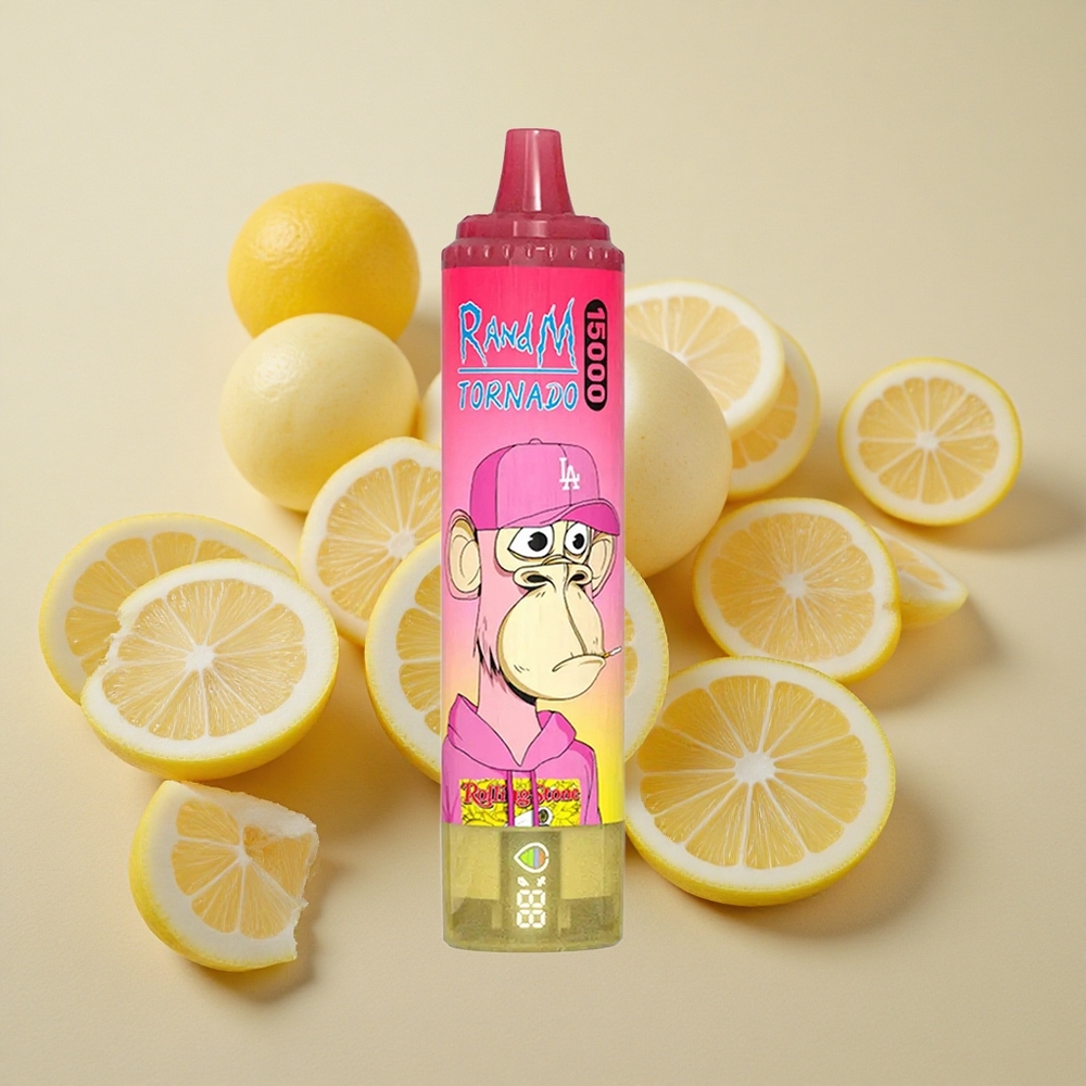RandM Fumot Tornado 15000 Puffs 25ml E-liquid Capacity Lemon