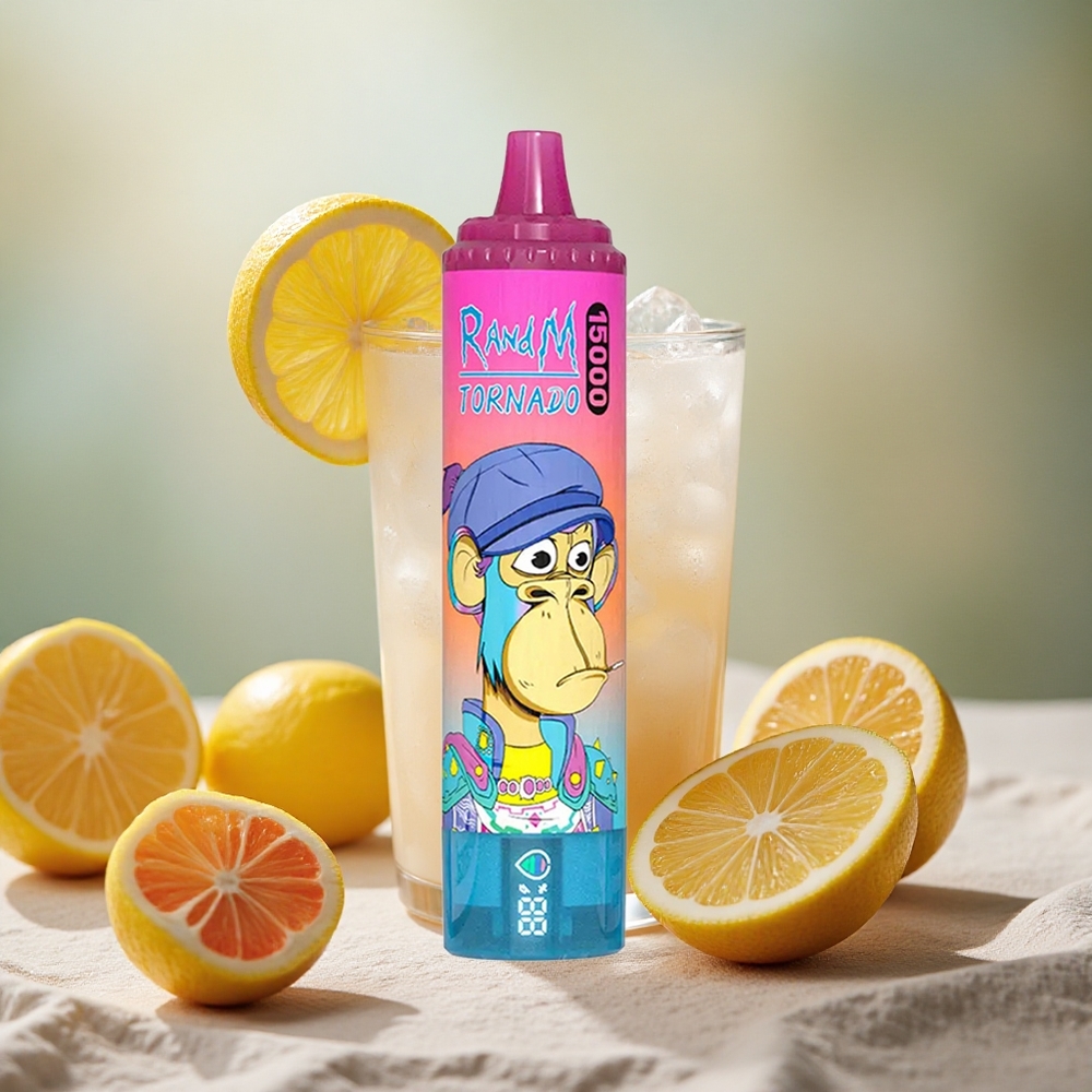 RandM Fumot Tornado 15000 Puffs 25ml E-liquid Capacity Lemonade