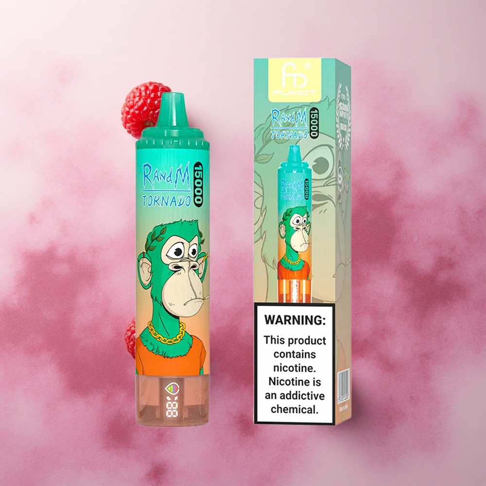 RandM Fumot Tornado 15000 Puffs 25ml E-liquid Capacity Triple Berry