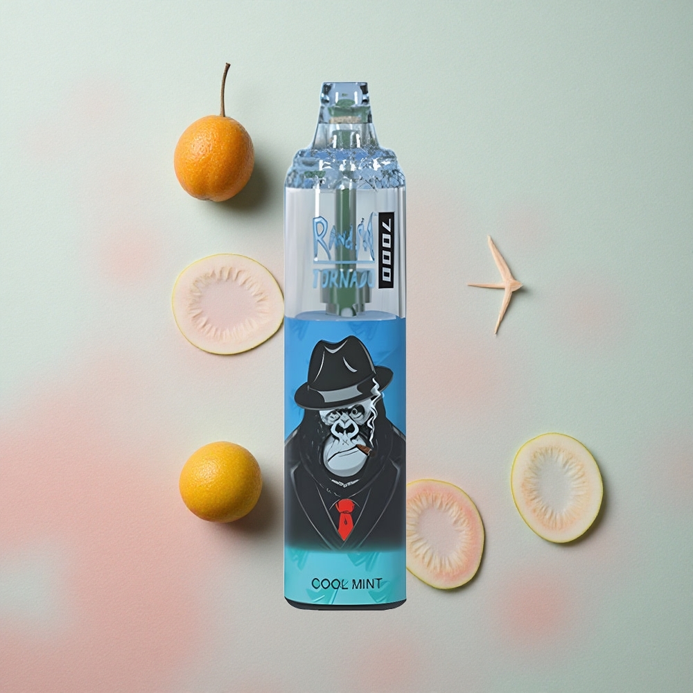 RandM Fumot Tornado 7000 Puffs 14ml E-liquid Capacity Cool Mint