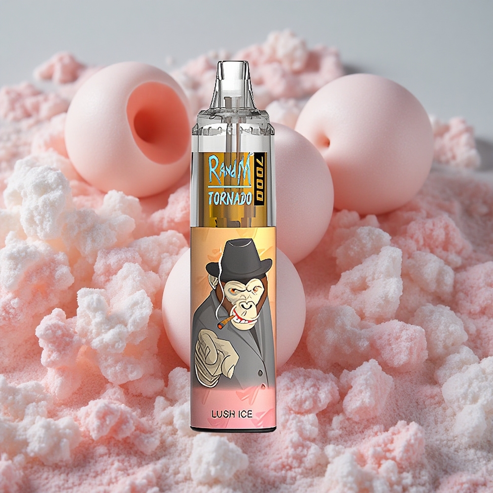 RandM Fumot Tornado 7000 Puffs 14ml E-liquid Capacity Mesh Lush Ice