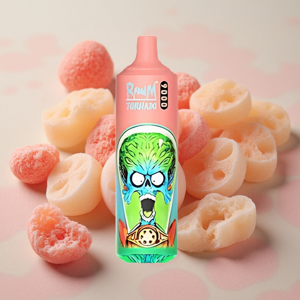 RandM Fumot Tornado 9000 Puffs 18ml E-liquid Capacity Mesh Gummy Bear