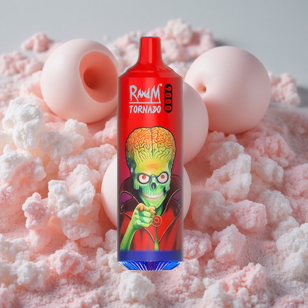 RandM Fumot Tornado 9000 Puffs 18ml E-liquid Capacity Mesh Lush Ice