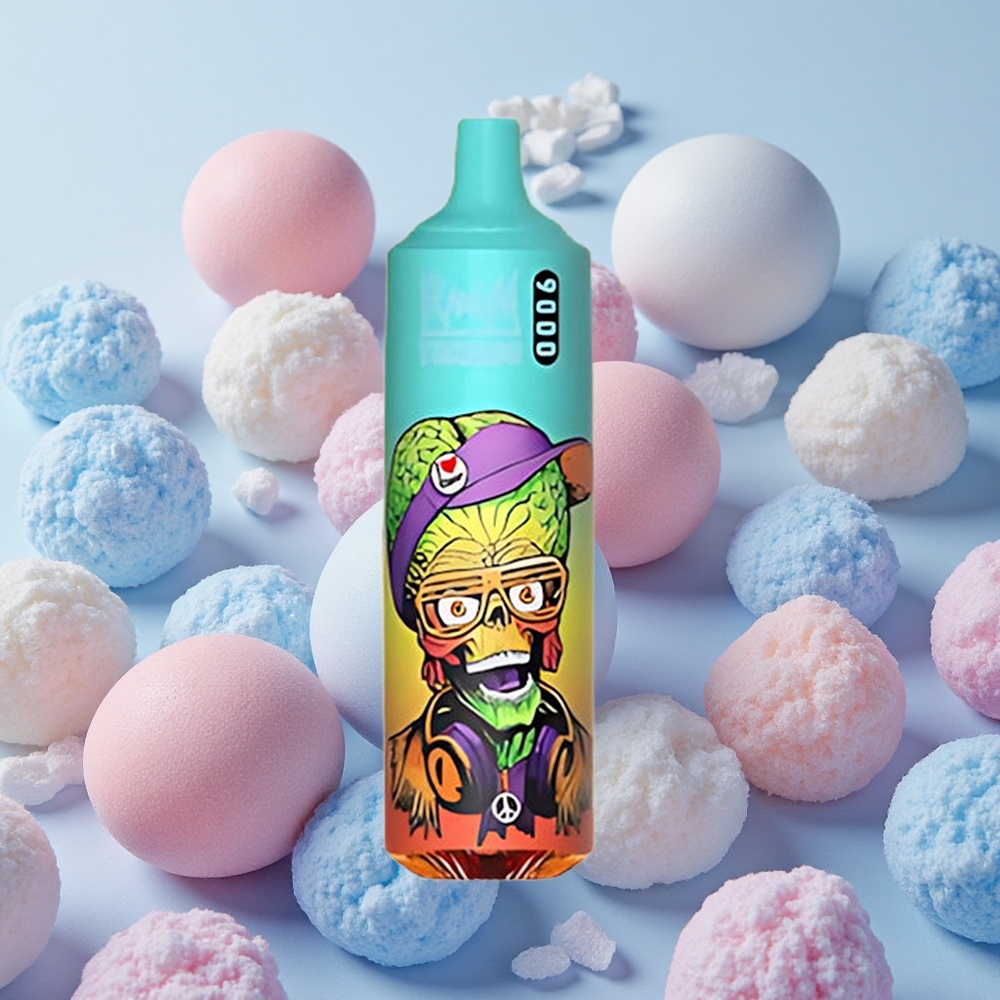 RandM Fumot Tornado 9000 Puffs Mesh RGB Bluelicious Ice
