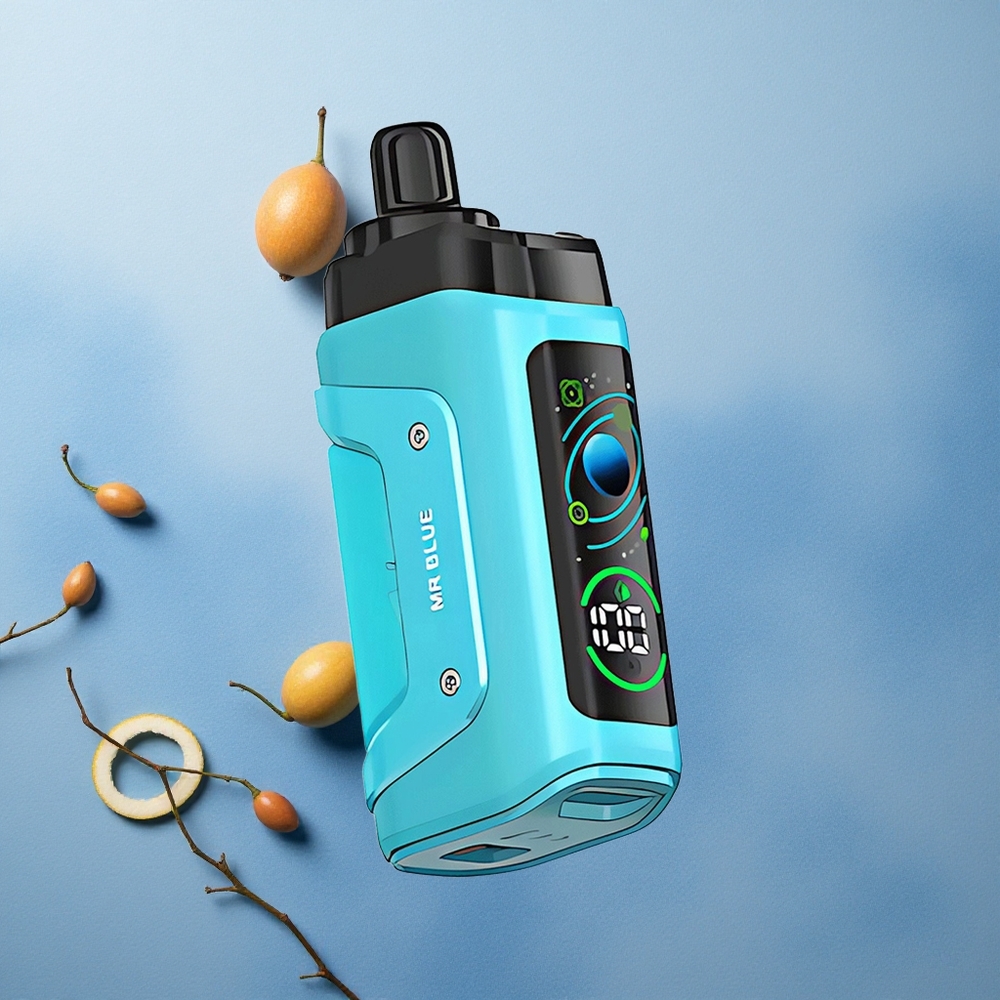 Razz Bar 45000 Puffs Adjustable Airflow Disposable Vape Mr Blue