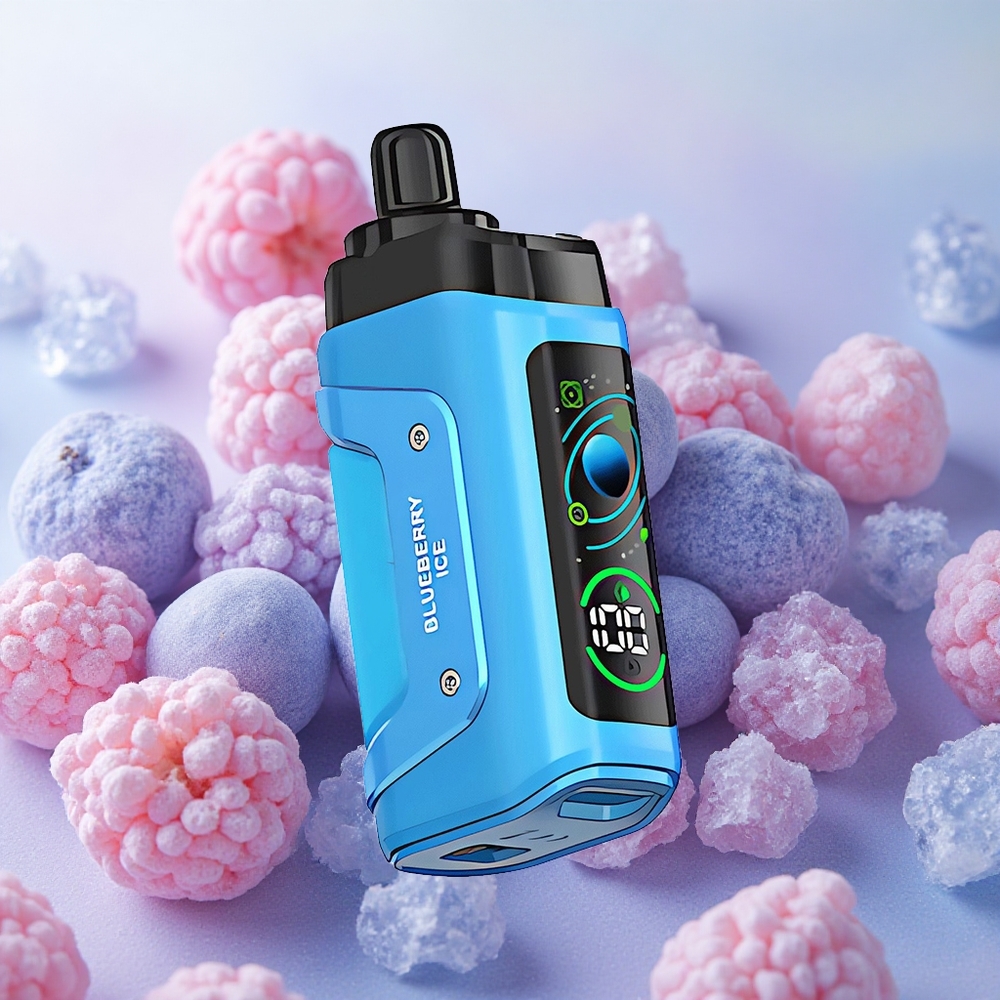 Razz Bar 45000 Puffs Mesh Coil Blueberry Ice