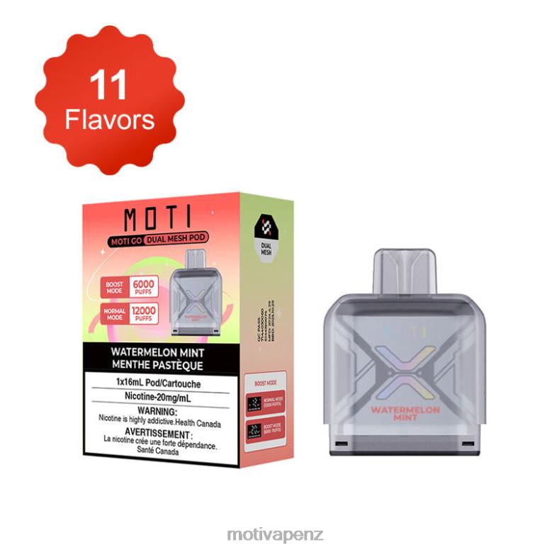 MOTI Vape Price - MOTI Go Pro Disposable Pod Watermelon Bubblegum 04XNH92