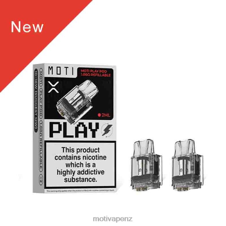 MOTI Vape Review - MOTI Play Pod 1.00 Ohm Refillable 1PC 04XNH121