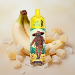 JNR Alien 10000 Puffs 850mAh Battery LED (RGB) lights Banana Ice