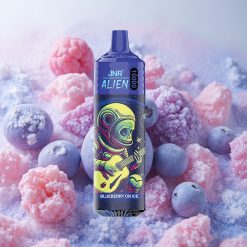 JNR Alien 10000 Puffs RGB LED (RGB) lights Type-C Blueberry On Ice
