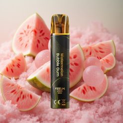 JNR Black&Golden 800 Puffs 2% Nicotine Disposable Vape Watermelon Bubble Gum