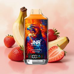 JNR Falcon X 18000 Puffs Dual Mesh Coil Strawberry Banana