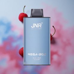 JNR Mega Box 25000 Puffs 30ml E-liquid Capacity Blue Razz Cherry