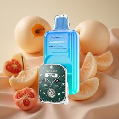 JNR VapeWatch 30000 Puffs 19ml E-liquid Capacity Dual Mesh Sour Apple Ice