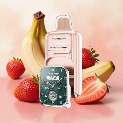 JNR VapeWatch 30000 Puffs 19ml E-liquid Capacity Strawberry Banana