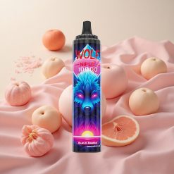 JNR Wolf Niplo 10000 Puffs 20ml E-liquid Capacity Black Mamba