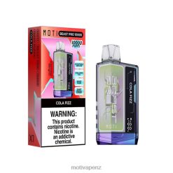 MOTI Vape Near Me - MOTI Beast Pro Disposable Vape (5%, 10000 Puffs) Cola Fizz 04XNH42