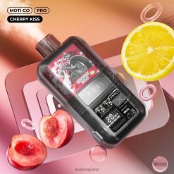 MOTI Vape Near Me - MOTI Go Pro Disposable Vape (5%, 12000 Puffs) Cherry Kiss 04XNH15