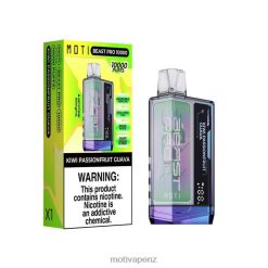 MOTI Vape NZ - MOTI Beast Pro Disposable Vape (5%, 10000 Puffs) Kiwi Passionfruit Guava 04XNH46