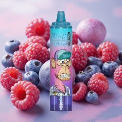 RandM Fumot Tornado 15000 Puffs 25ml E-liquid Capacity Blueberry Raspberry Disposable Vape
