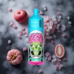 RandM Fumot Tornado 9000 Puffs 18ml E-liquid Capacity Mesh Black Dragon Ice