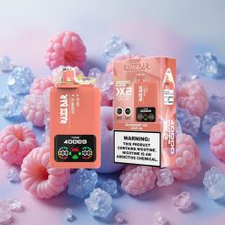 Razz Bar 40000 Puffs Power Screen Mesh Blueberry Ice Love 66