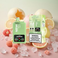 Razz Bar 40000 Puffs Power Screen Mesh Coil LEMON LIME_LUSH ICE