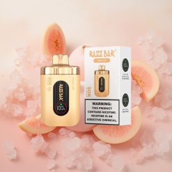 Razz Bar 50K Puffs 2% Nic Peach Ice Disposable Vape