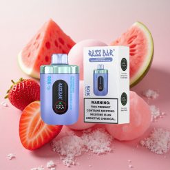 Razz Bar 50K Puffs 2% Nicotine Disposable Vape Strawberry Watermelon Bubble Gum
